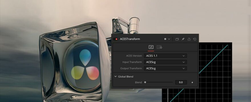 Linear Workflow with ACES in Resolve